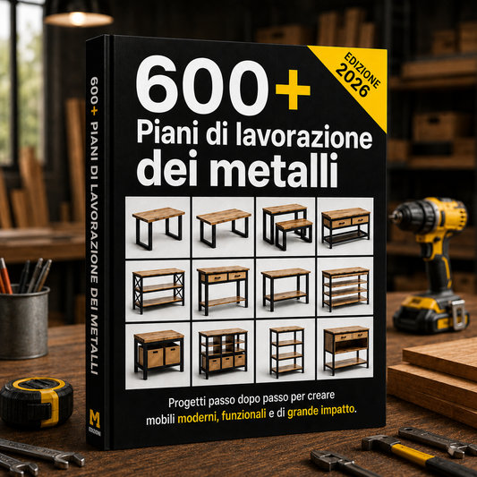600+ Piani di Lavorazione dei Metalli